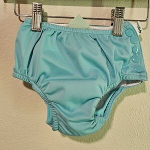 Green Sprouts Eco Snap Blue Swim Diaper 3t